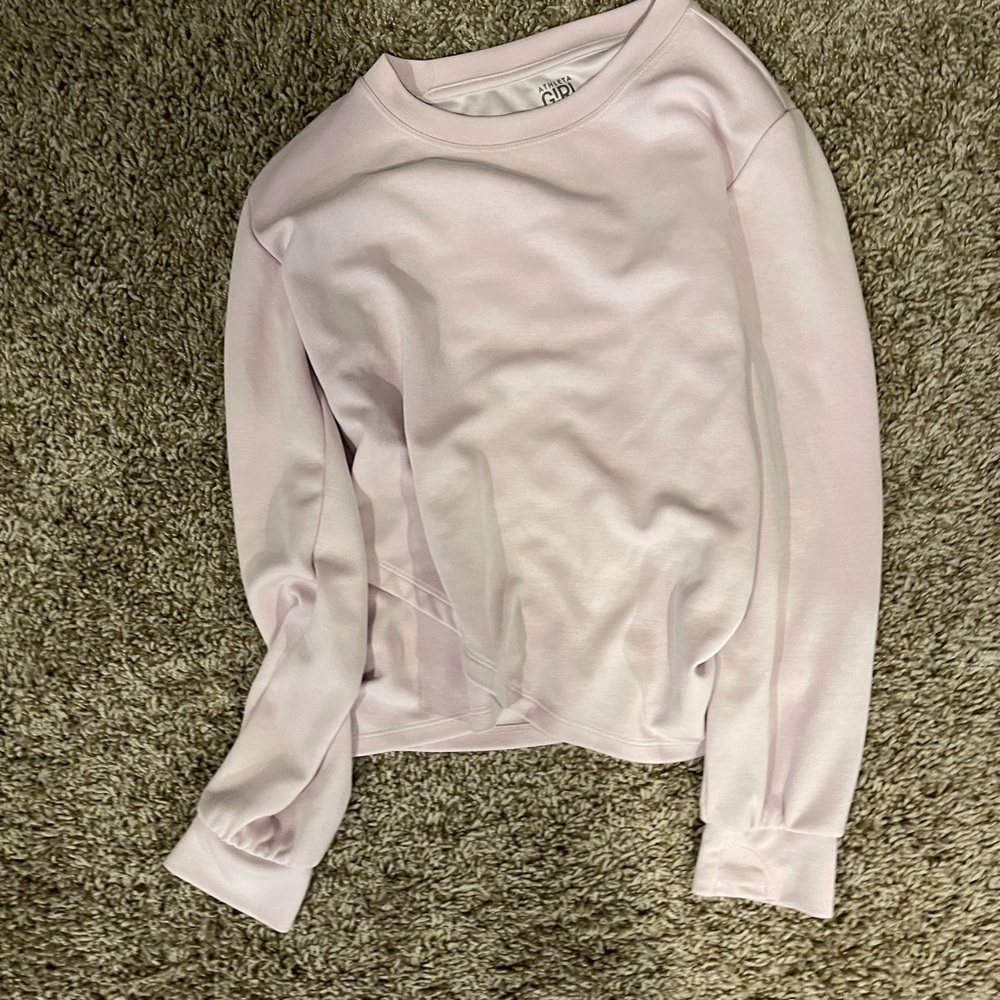 Purple athleta girl top size L
